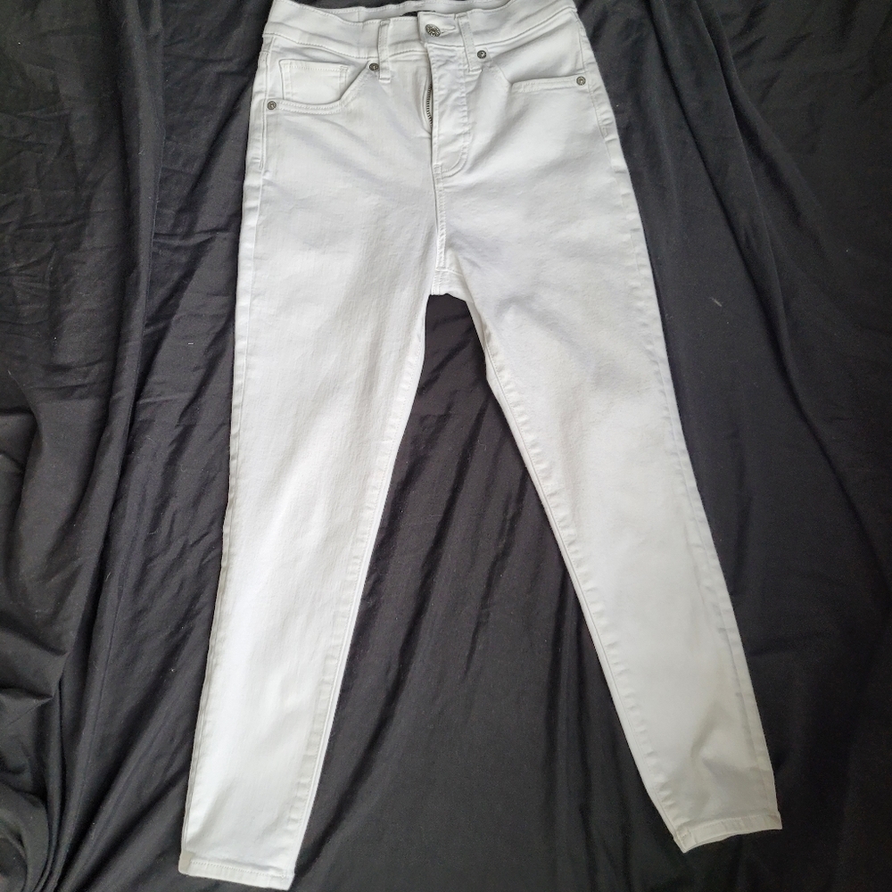 Express Women's White Skinny Jeans